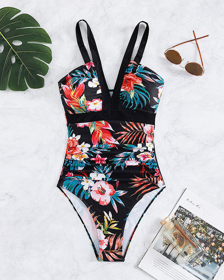 VANESSA -  Floral Swimsuit