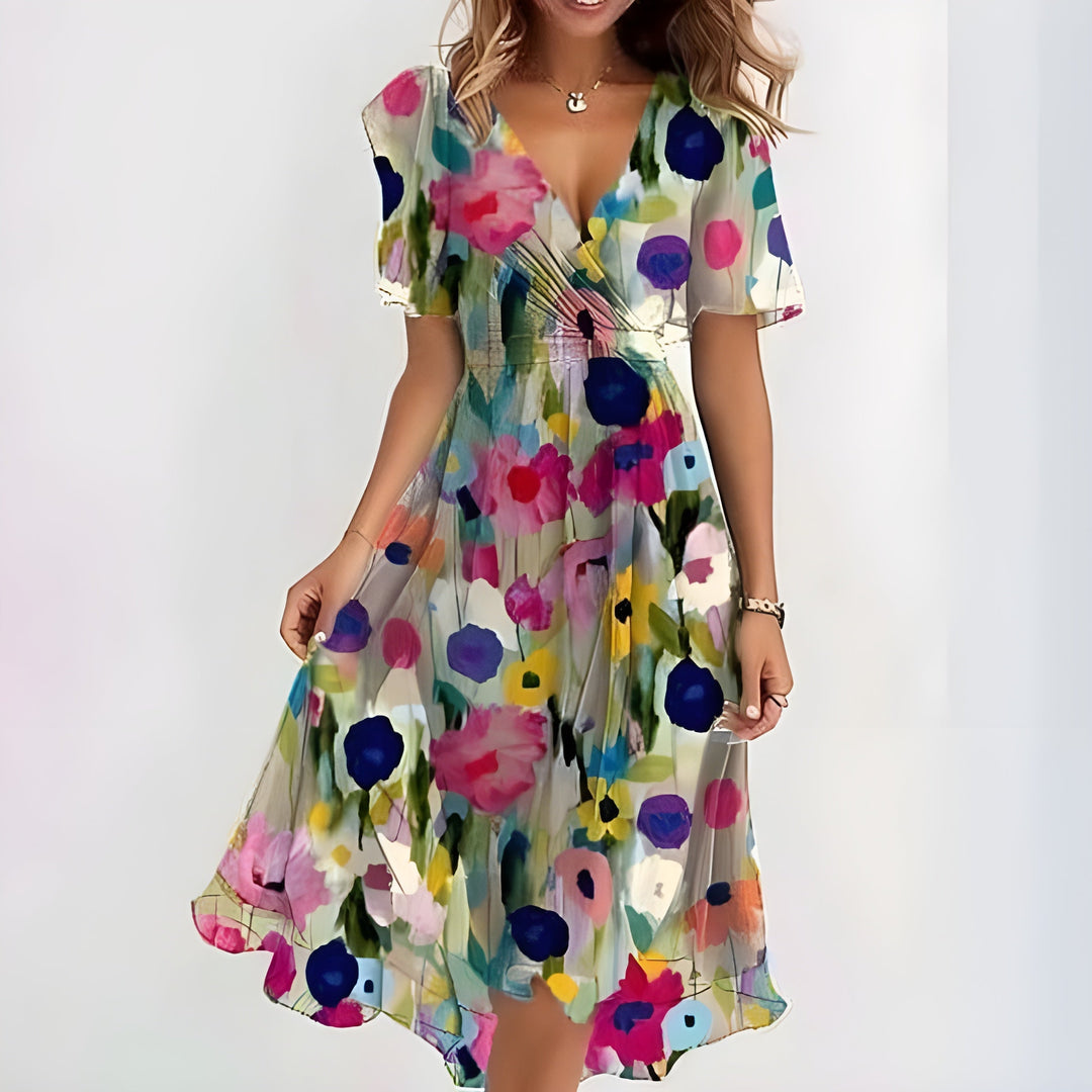 Norelia™ | Floral Spring Dress