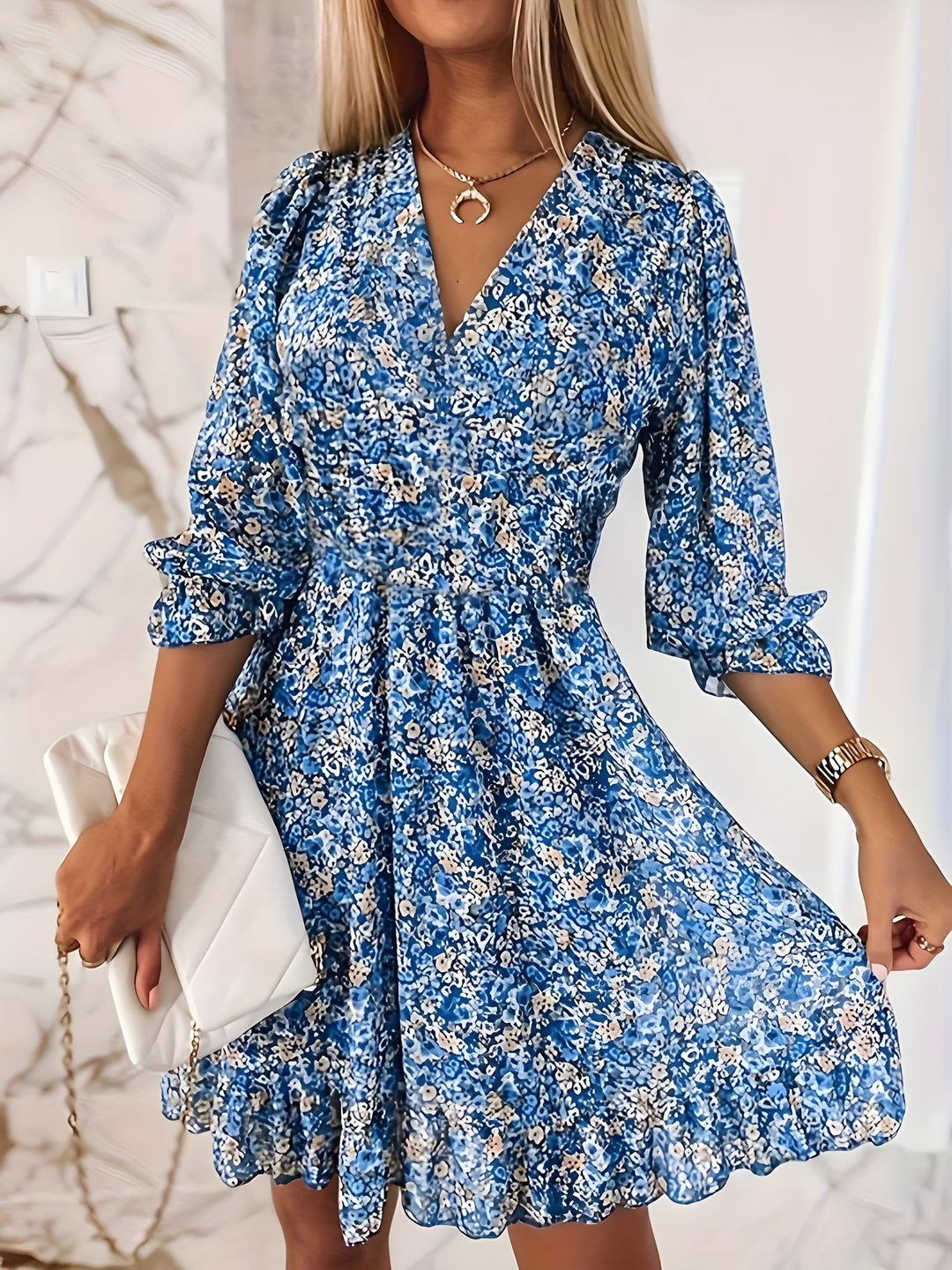 Anne Mette™ | Chic Maxi Dress with a Flattering Fit