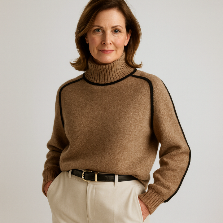 Dona | Elegant Turtleneck sweater