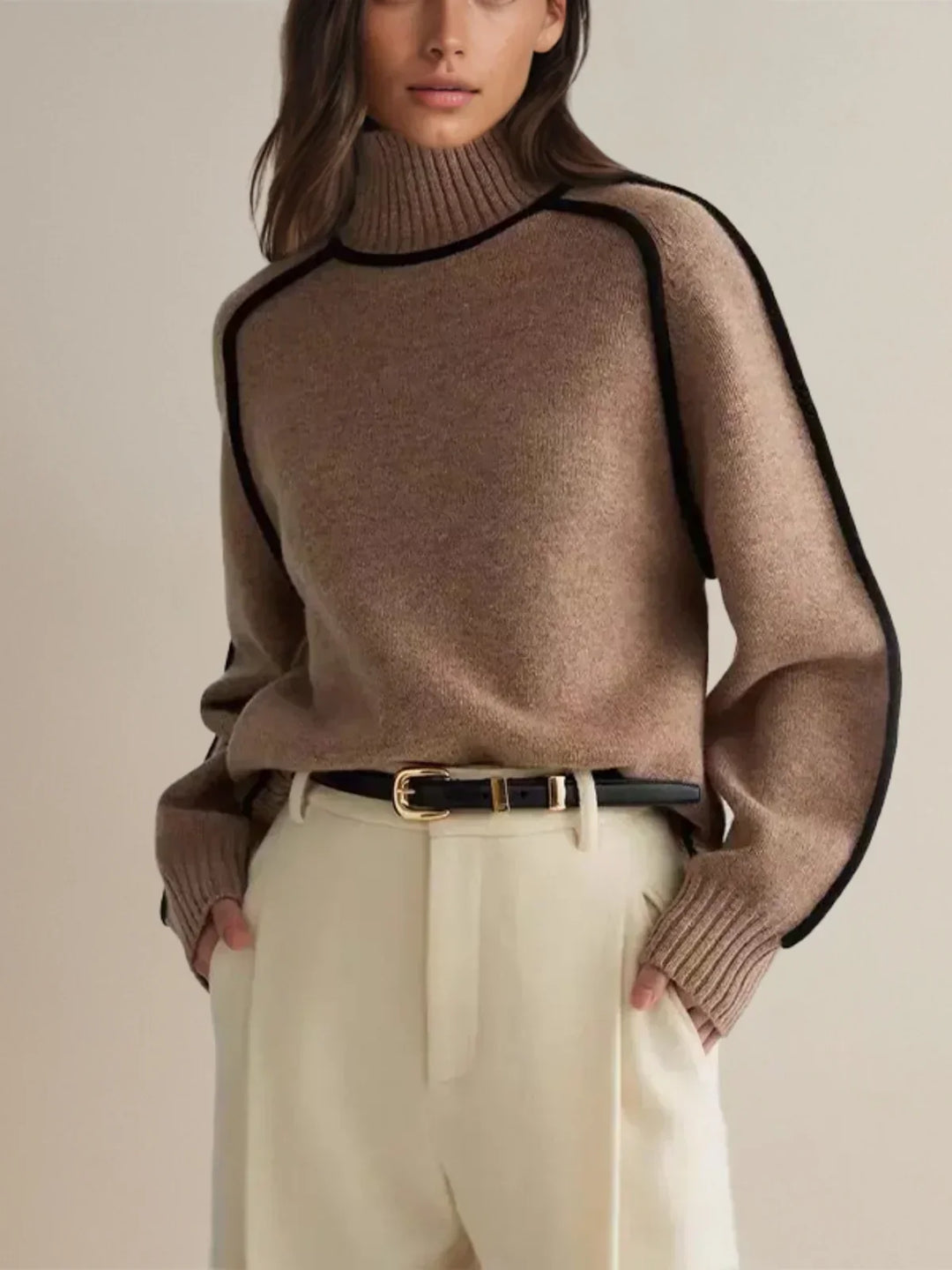 Dona | Elegant Turtleneck sweater