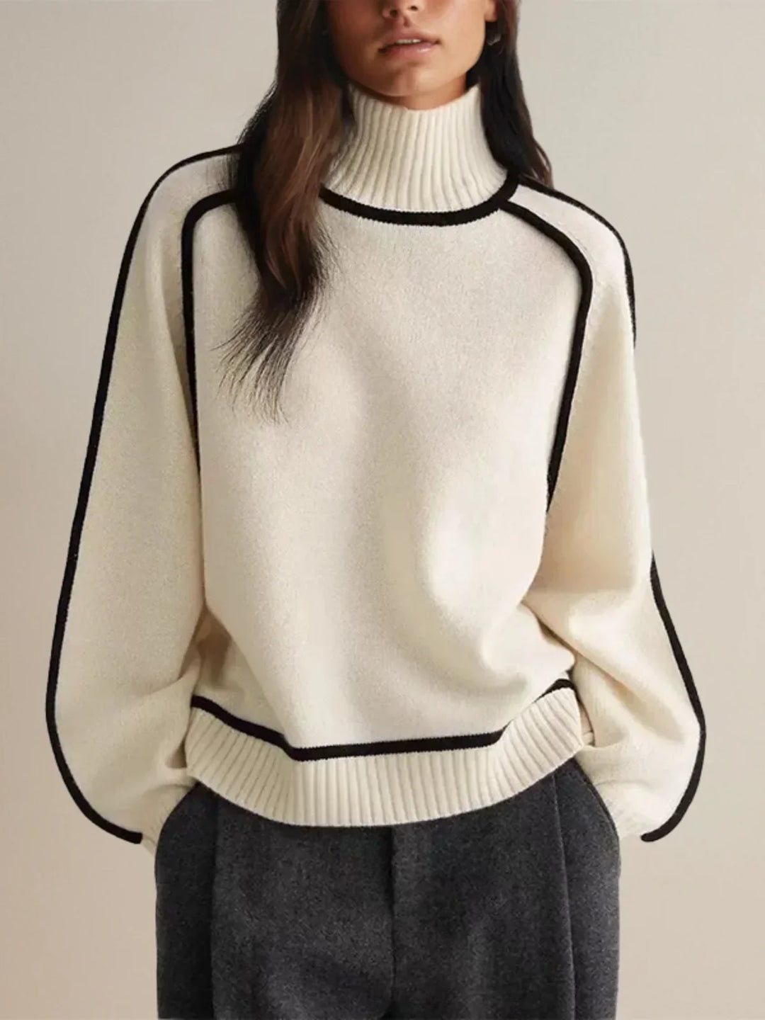 Dona | Elegant Turtleneck sweater