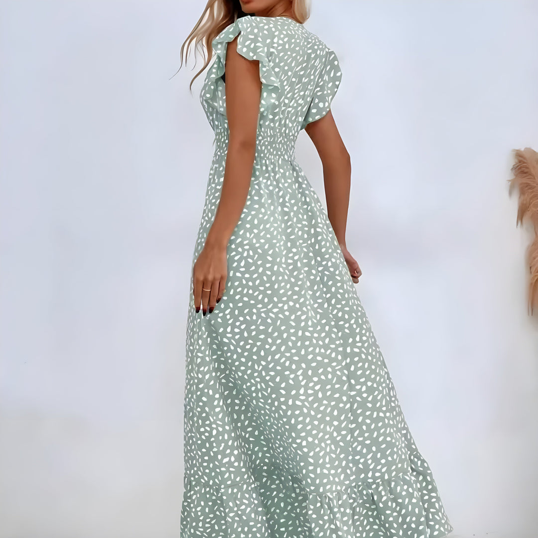 Ingrid Lie™ | Chic Maxi Dress with a Flattering Fit