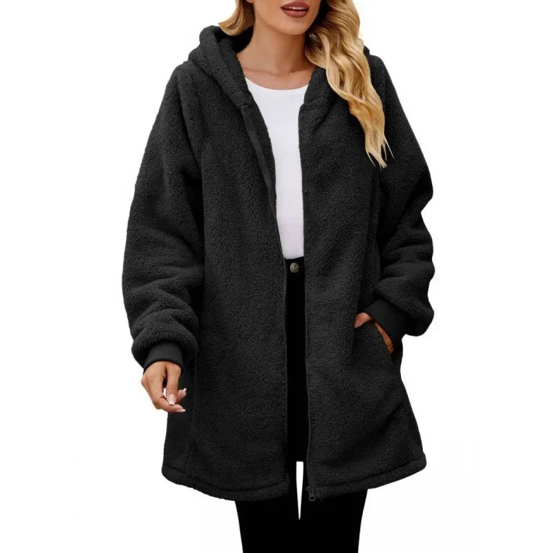 Mabel | Hooded Fleece Jacket
