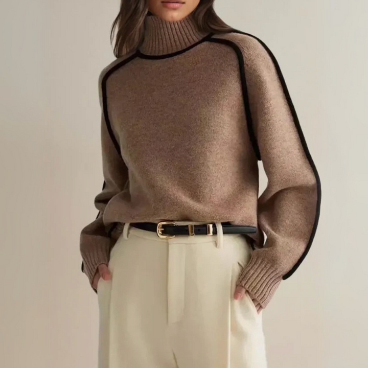 Dona | Elegant Turtleneck sweater