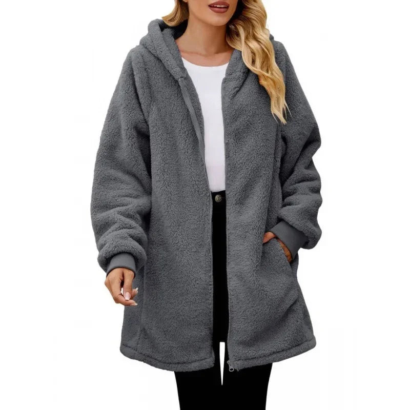 Nora | Hooded Fleece Jacket