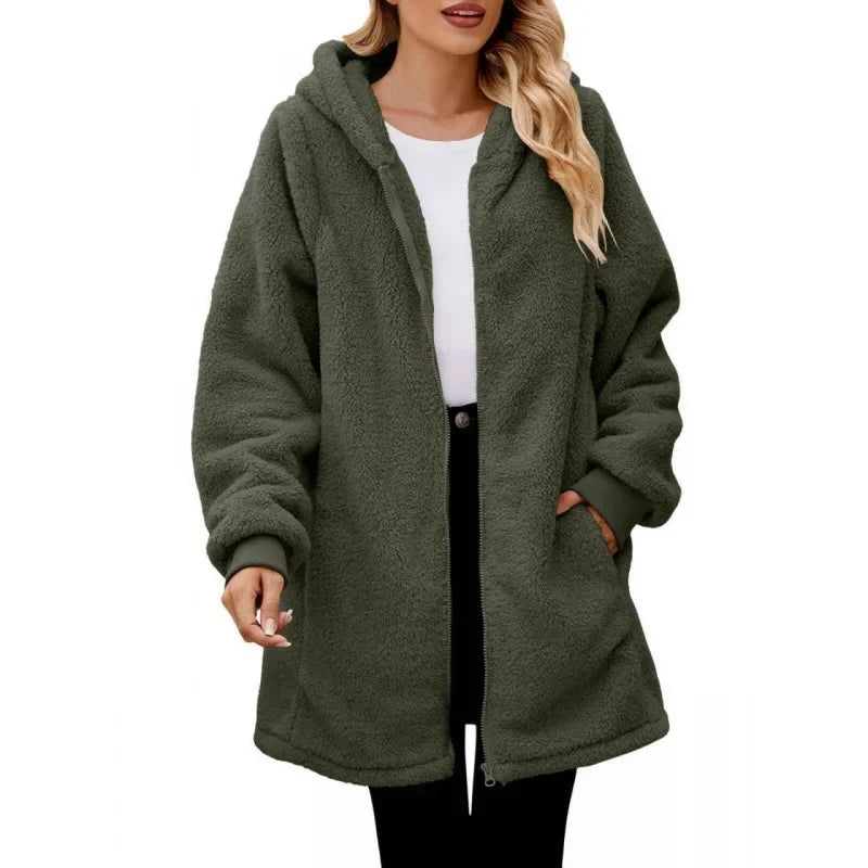 Annelie | Hooded Fleece Jacket