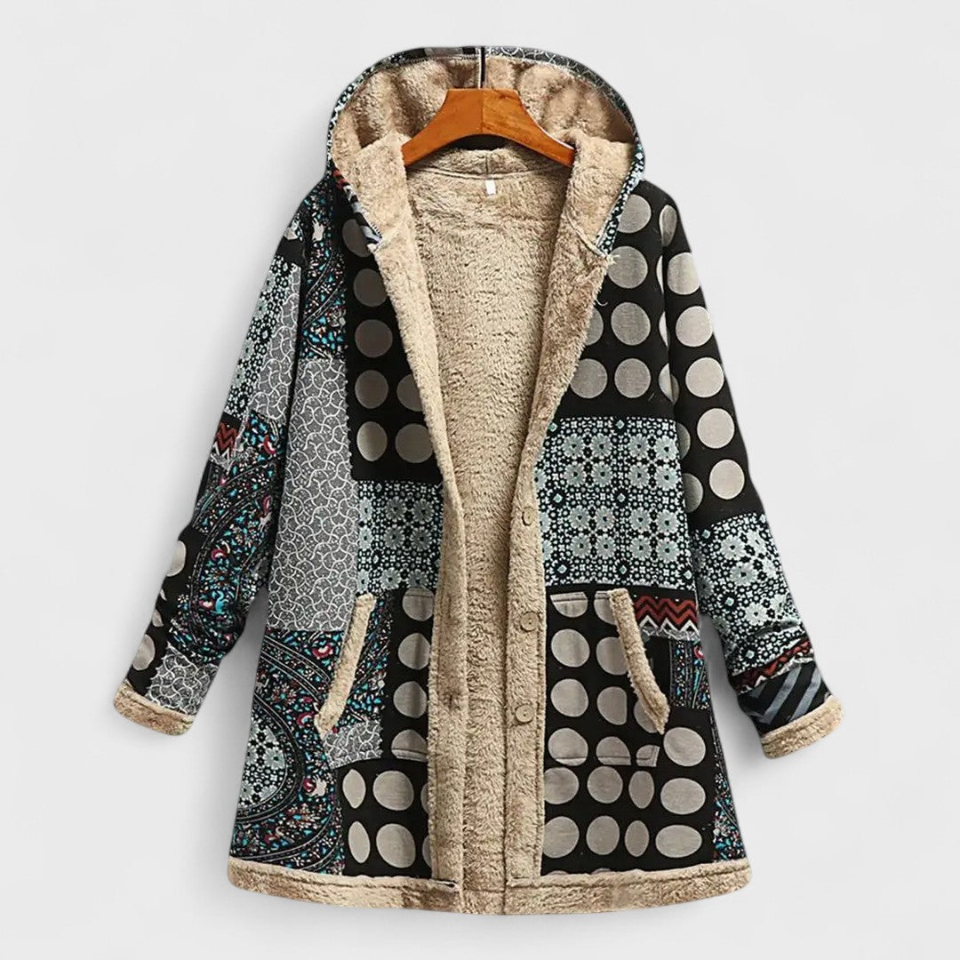Pearl | Fleece-Lined Hooded Jacket