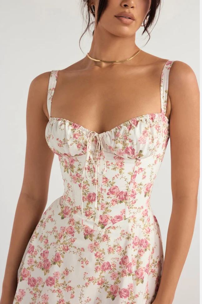 Lara - Vibrant Midi Dress