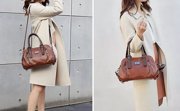 Nina - Chic Leather Tote Bag