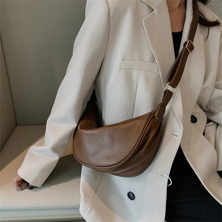 Nina - Compact Leather Handbag