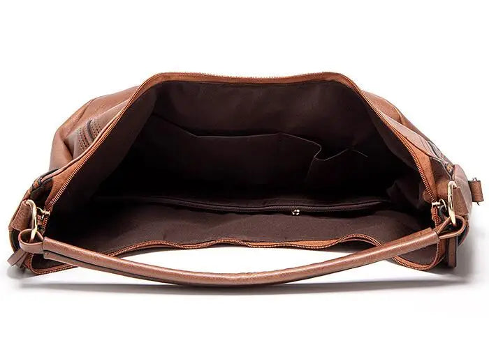 Imke - Olive Green Leather Tote