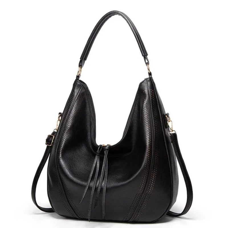 Imke - Olive Green Leather Tote