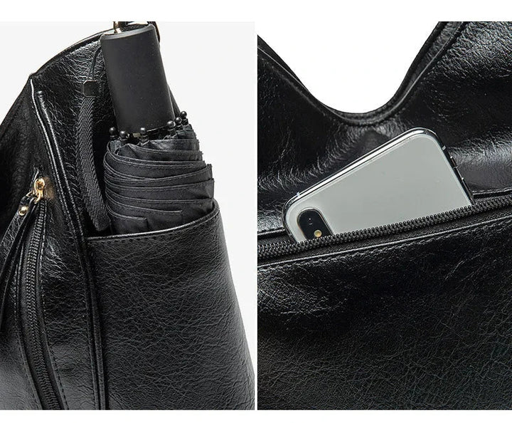 Lina - Elegant Leather Handbag