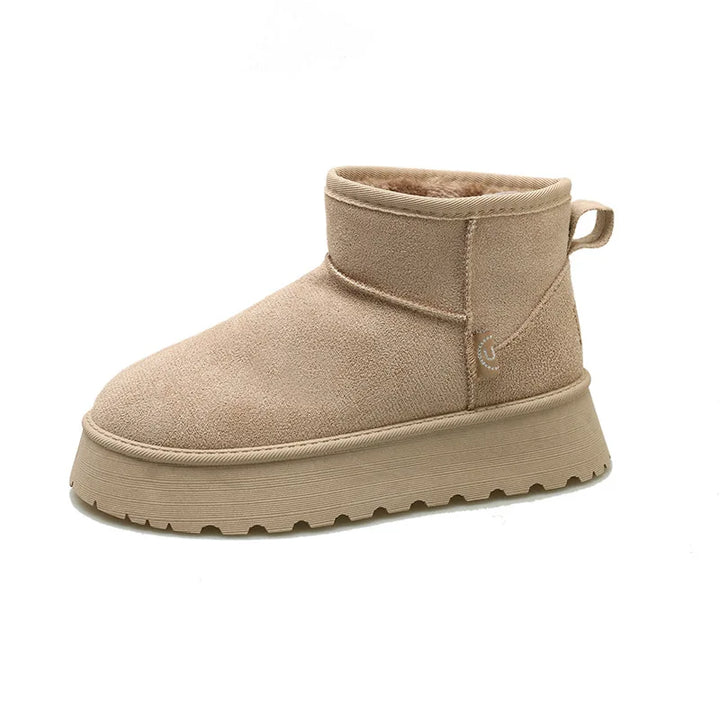 Women Classic Platform Boot With Thick Sole
