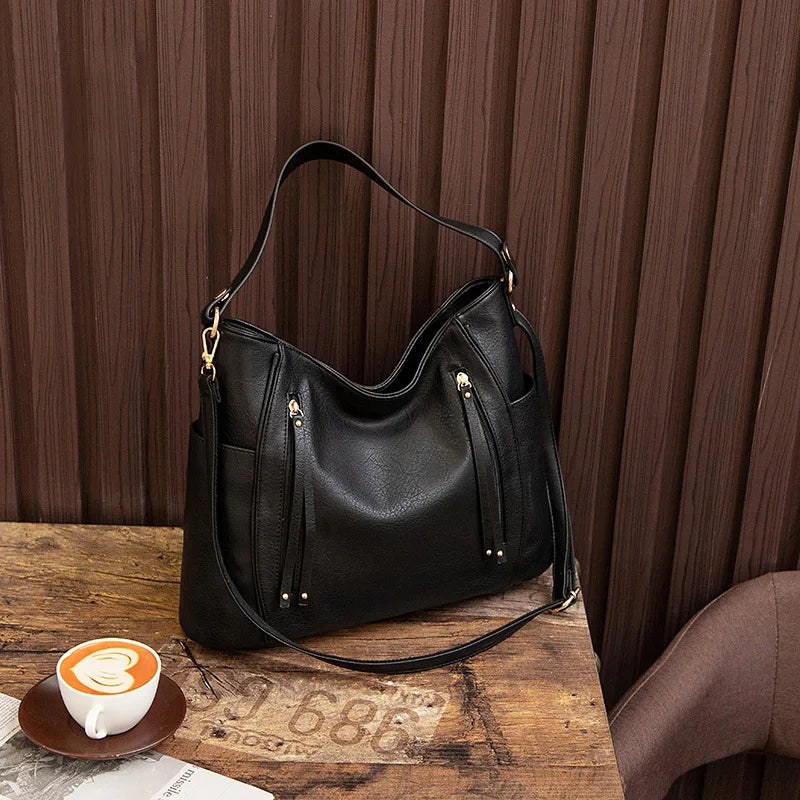 Lina - Elegant Leather Handbag