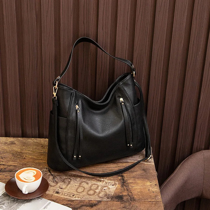 Lina - Elegant Leather Handbag