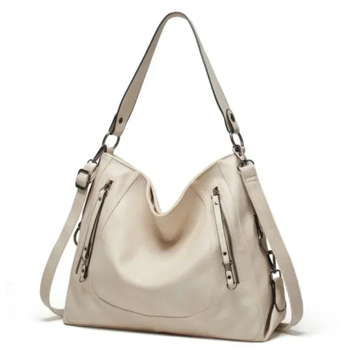 Nora - Classic Leather Tote for Daily Use