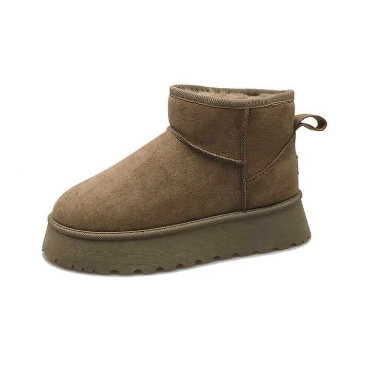 Women Classic Platform Boot With Thick Sole
