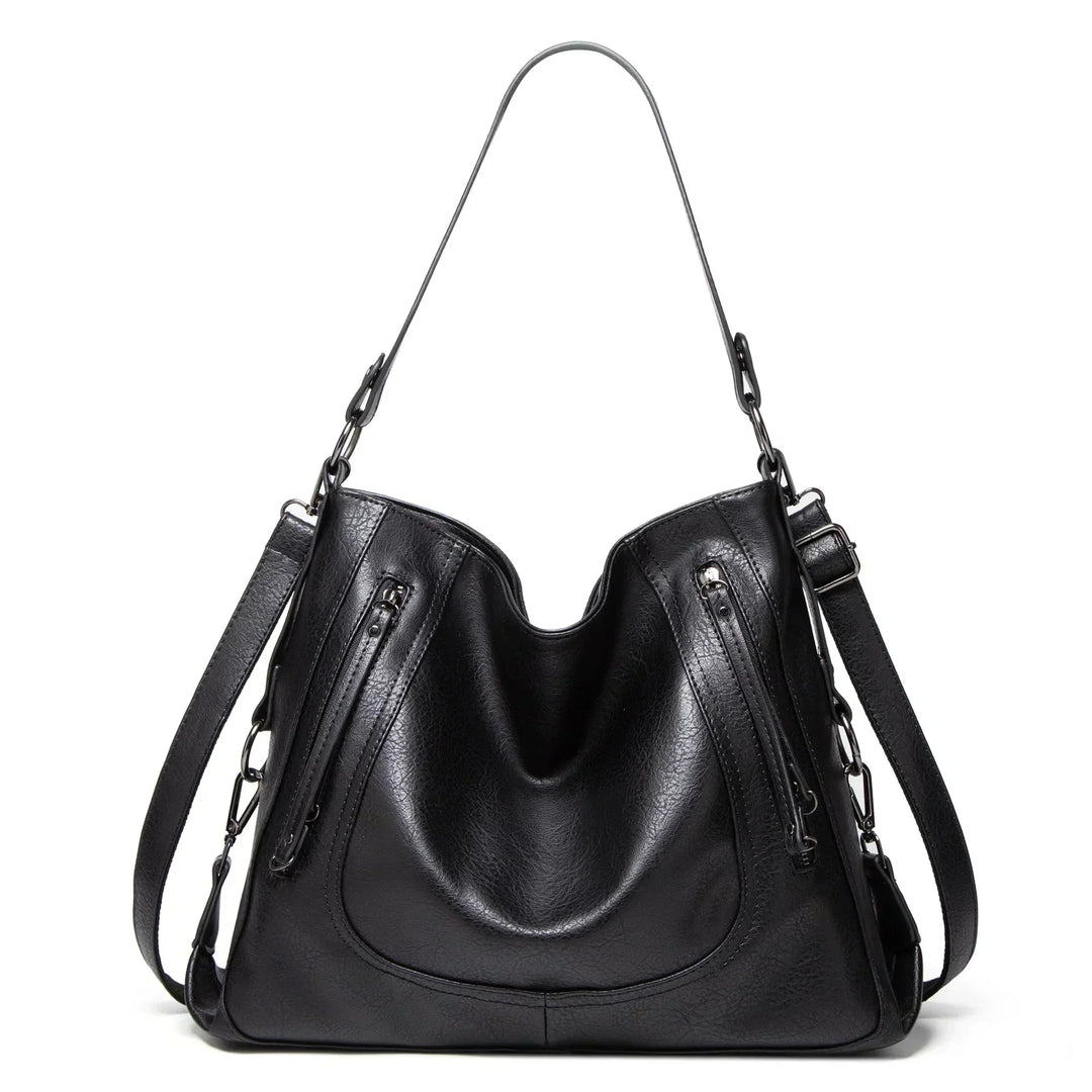 Nora - Classic Leather Tote for Daily Use