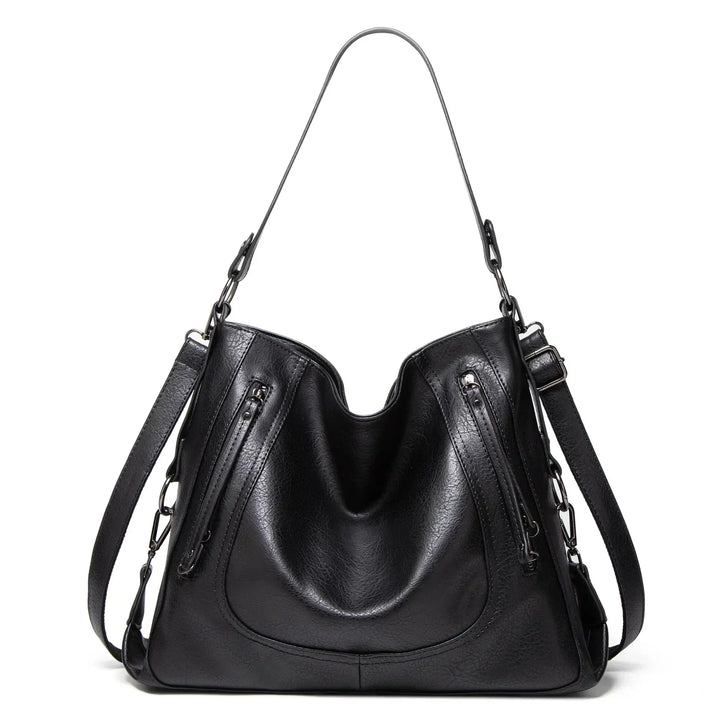 Nora - Classic Leather Tote for Daily Use