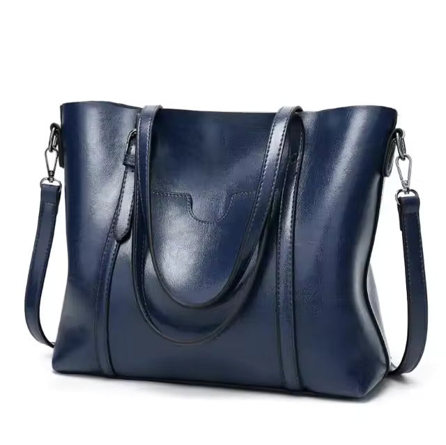 Clara - Chic Leather Tote Bag