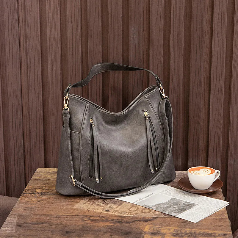 Lina - Elegant Leather Handbag