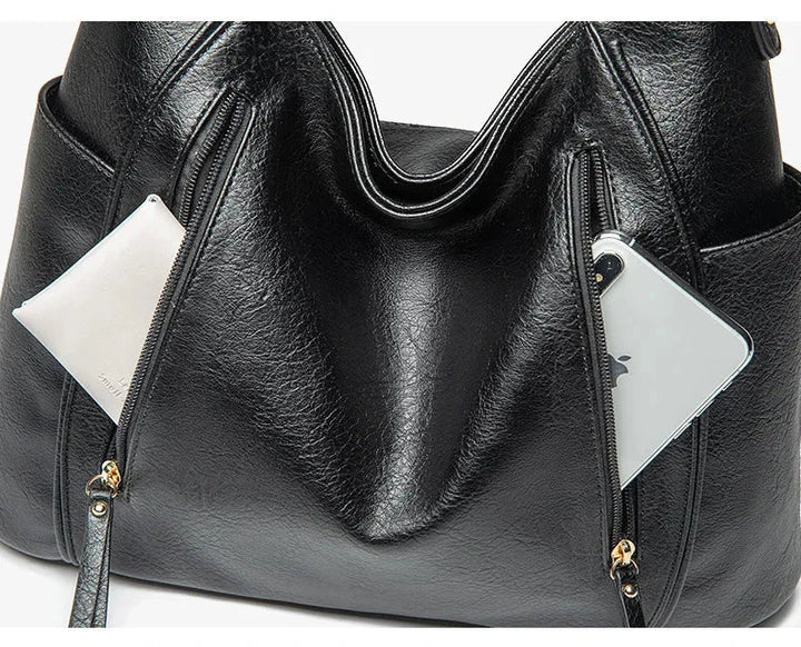 Lina - Elegant Leather Handbag
