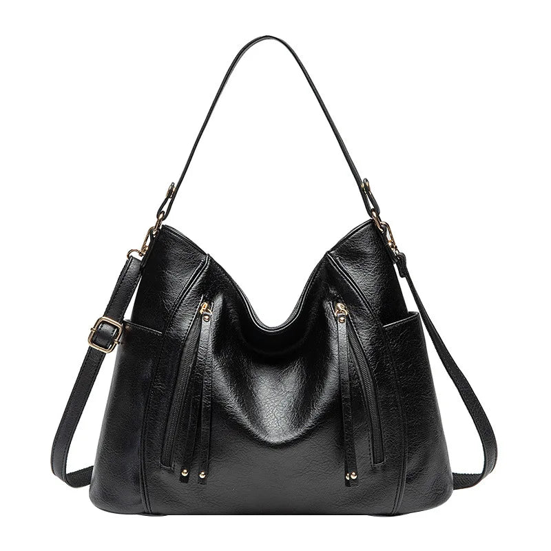 Lina - Elegant Leather Handbag