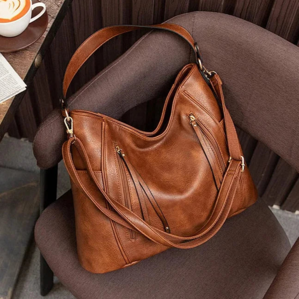 Lina - Elegant Leather Handbag