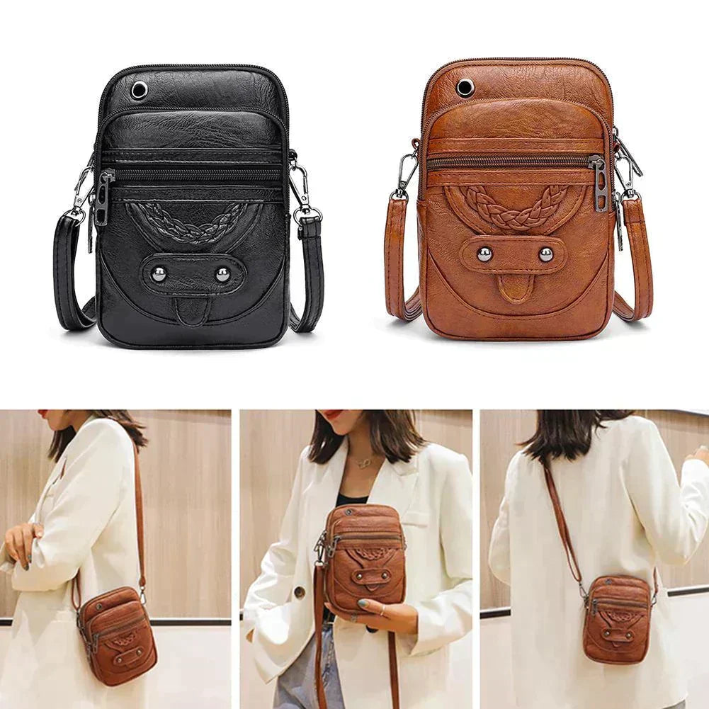 Carice - Vintage Leather Handbag