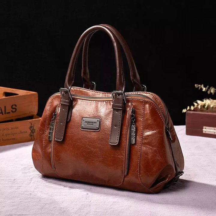 Nina - Chic Leather Tote Bag