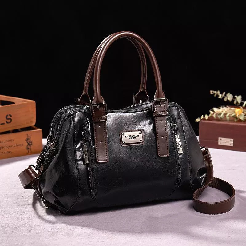 Nina - Chic Leather Tote Bag