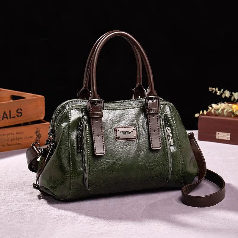 Nina - Chic Leather Tote Bag