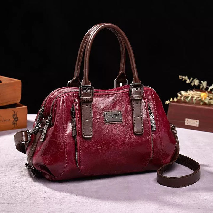 Nina - Chic Leather Tote Bag