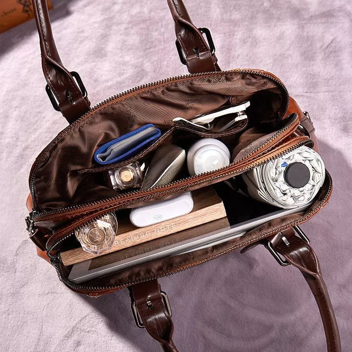 Nina - Chic Leather Tote Bag