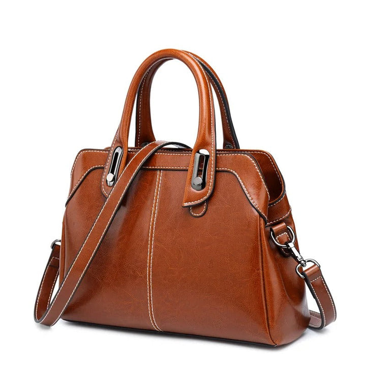 Gabija – Elegant Leather Shoulder and Handbag