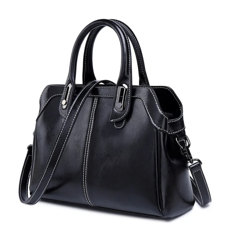 Gabija – Elegant Leather Shoulder and Handbag