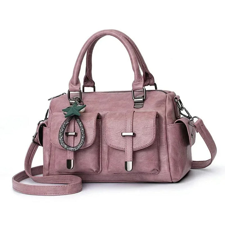 Aistė – Chic Leather Tote Bag