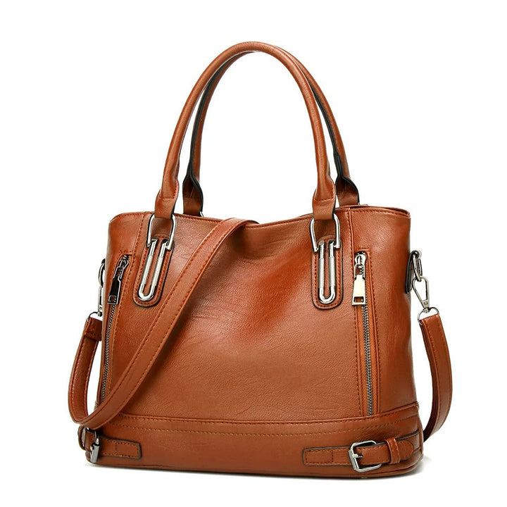 Monika – Exquisite Leather Shoulder Bag for a Touch of Elegance