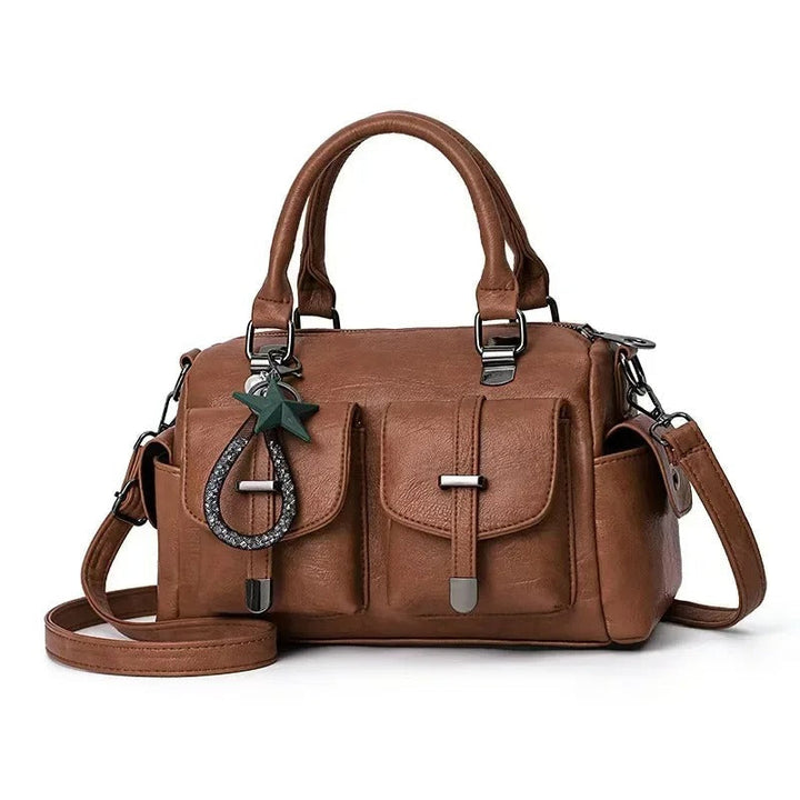 Aistė – Chic Leather Tote Bag
