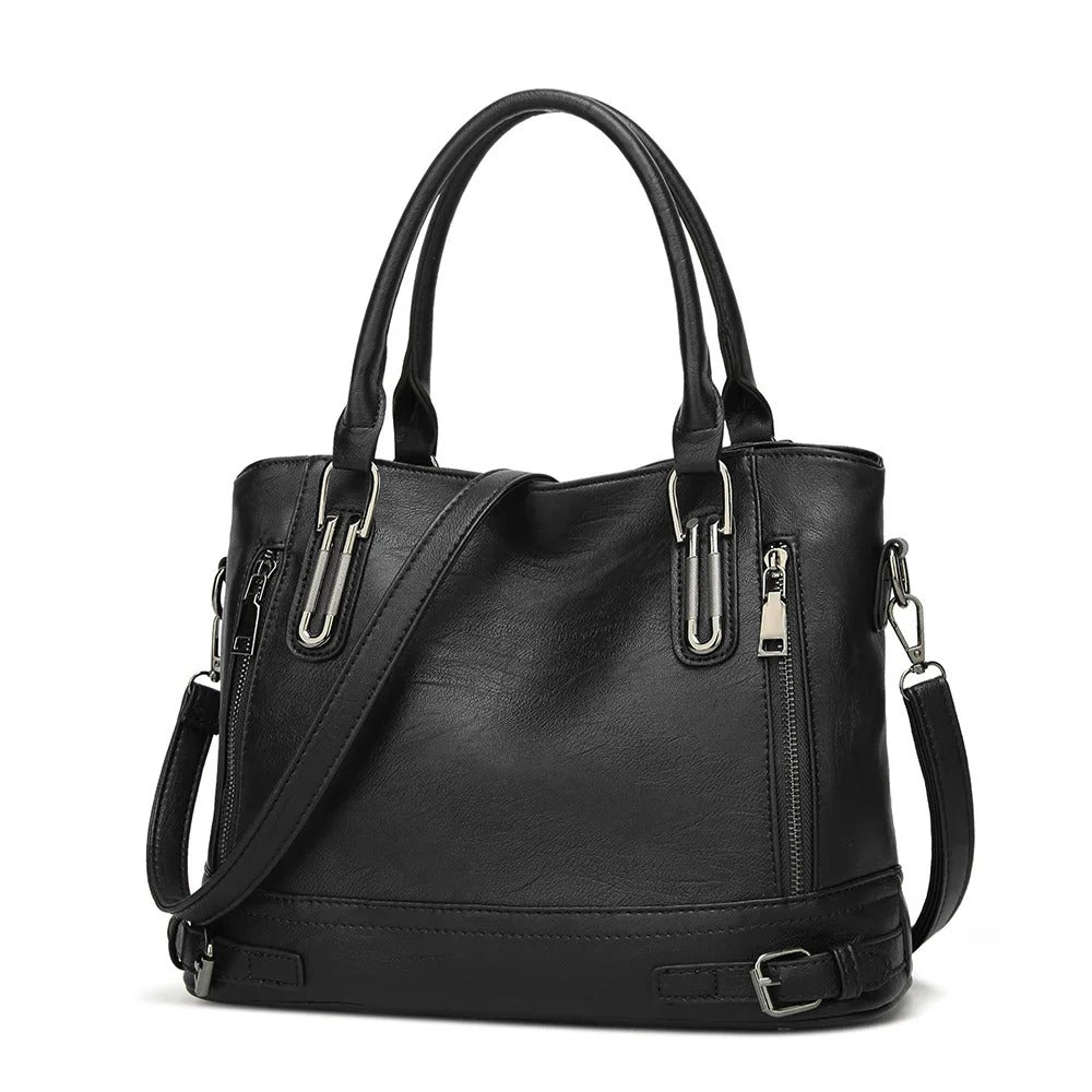Monika – Exquisite Leather Shoulder Bag for a Touch of Elegance