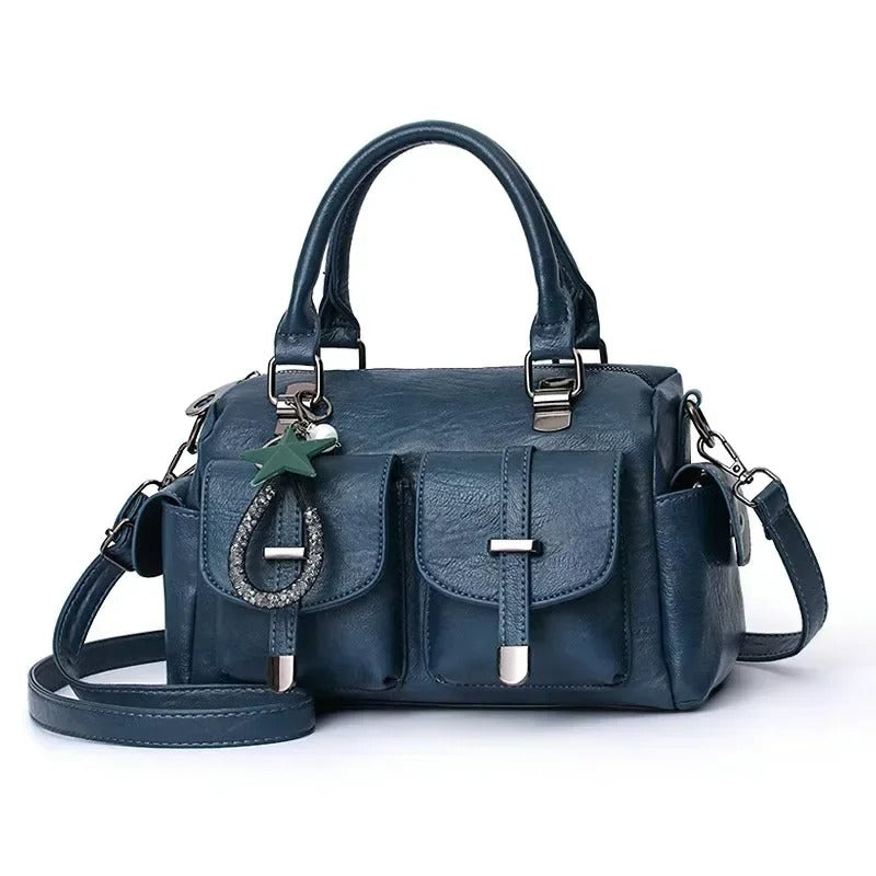 Aistė – Chic Leather Tote Bag