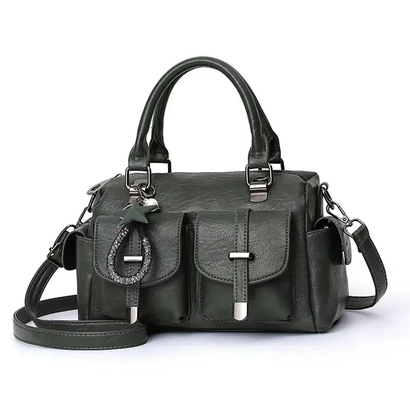 Aistė – Chic Leather Tote Bag