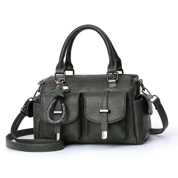 Aistė – Chic Leather Tote Bag