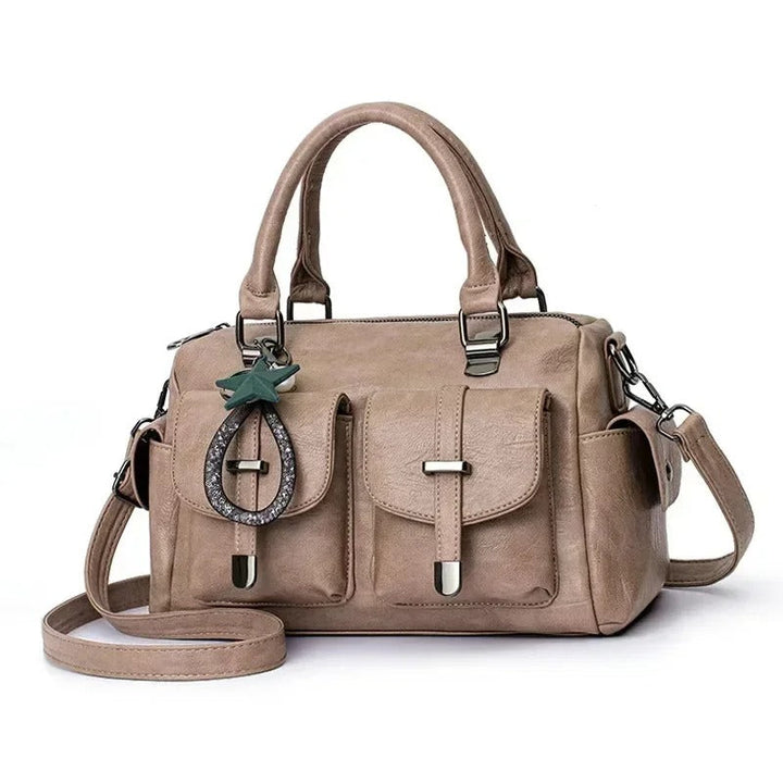 Aistė – Chic Leather Tote Bag