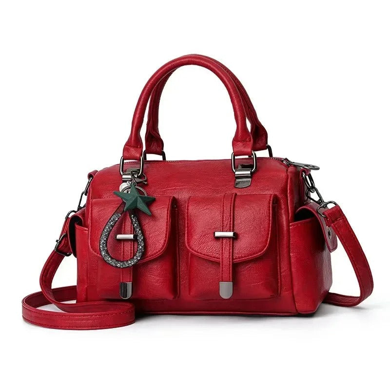 Aistė – Chic Leather Tote Bag