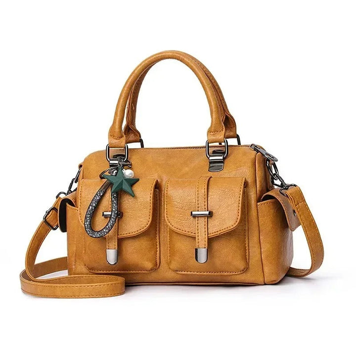 Aistė – Chic Leather Tote Bag